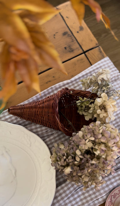 Wicker Cornucopia