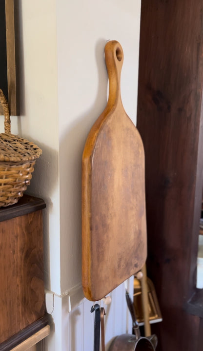 Large Solid Wood Cutting Board with Heart Carving by Foodworks