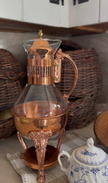 Copper Princess House Coffee Carafe