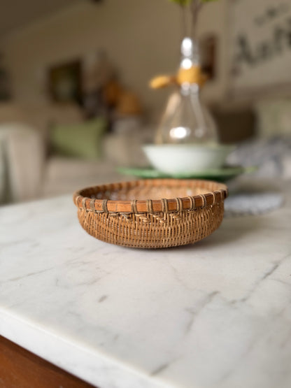 Mini Woven Winnowing Basket