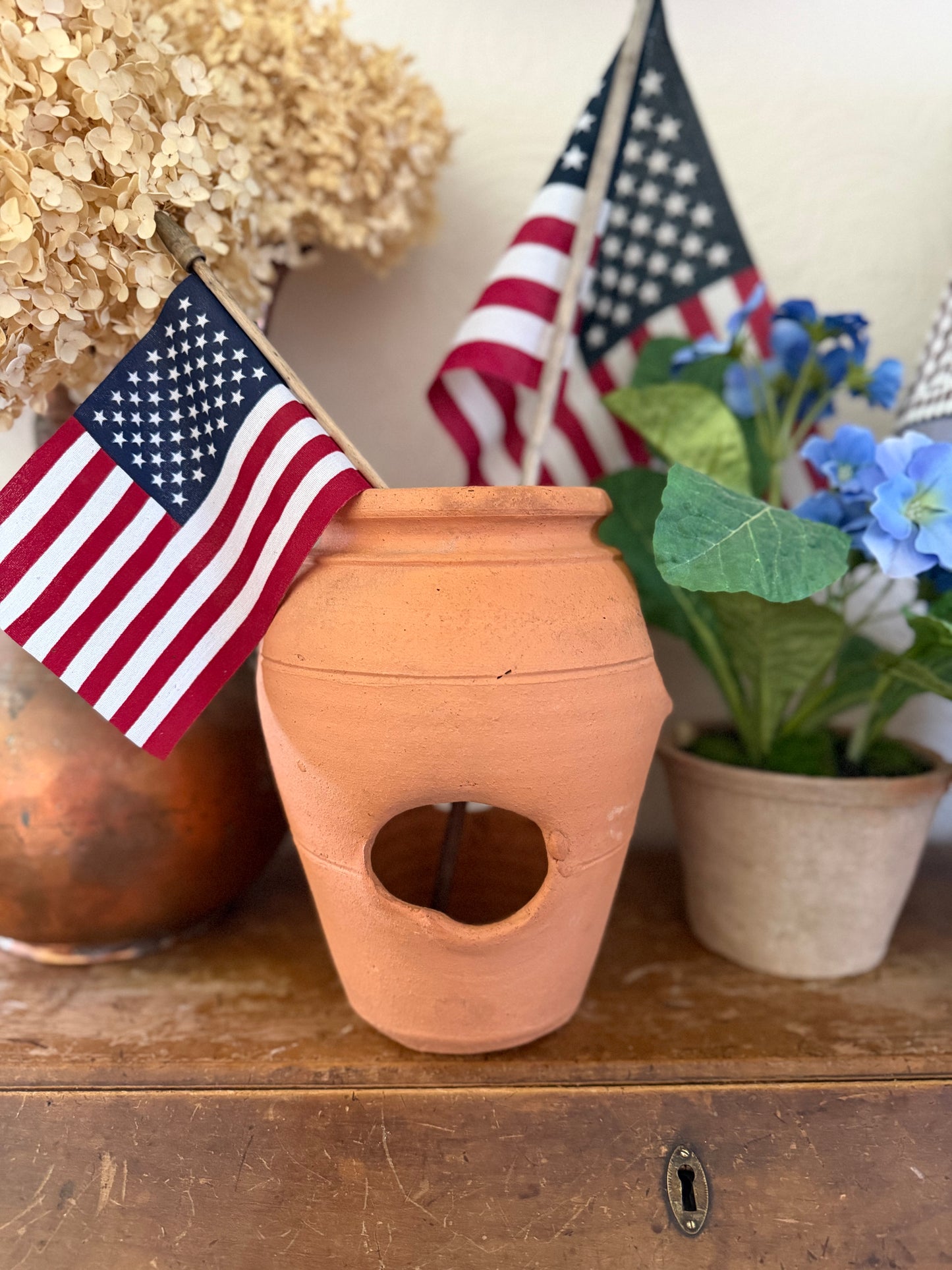 Terra Cotta Strawberry Planter