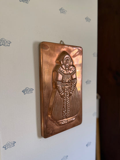 Dutch Woman Copper Mold