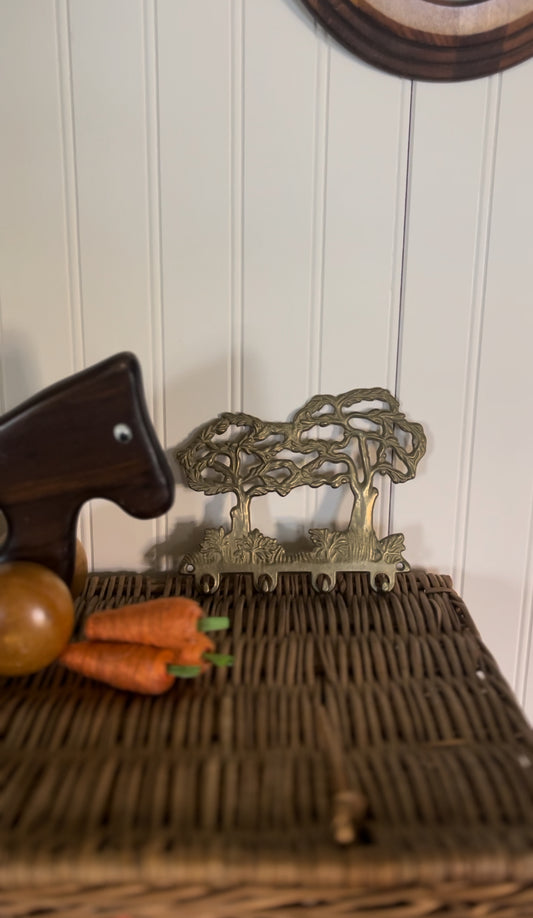 Brass Tree Key Holder