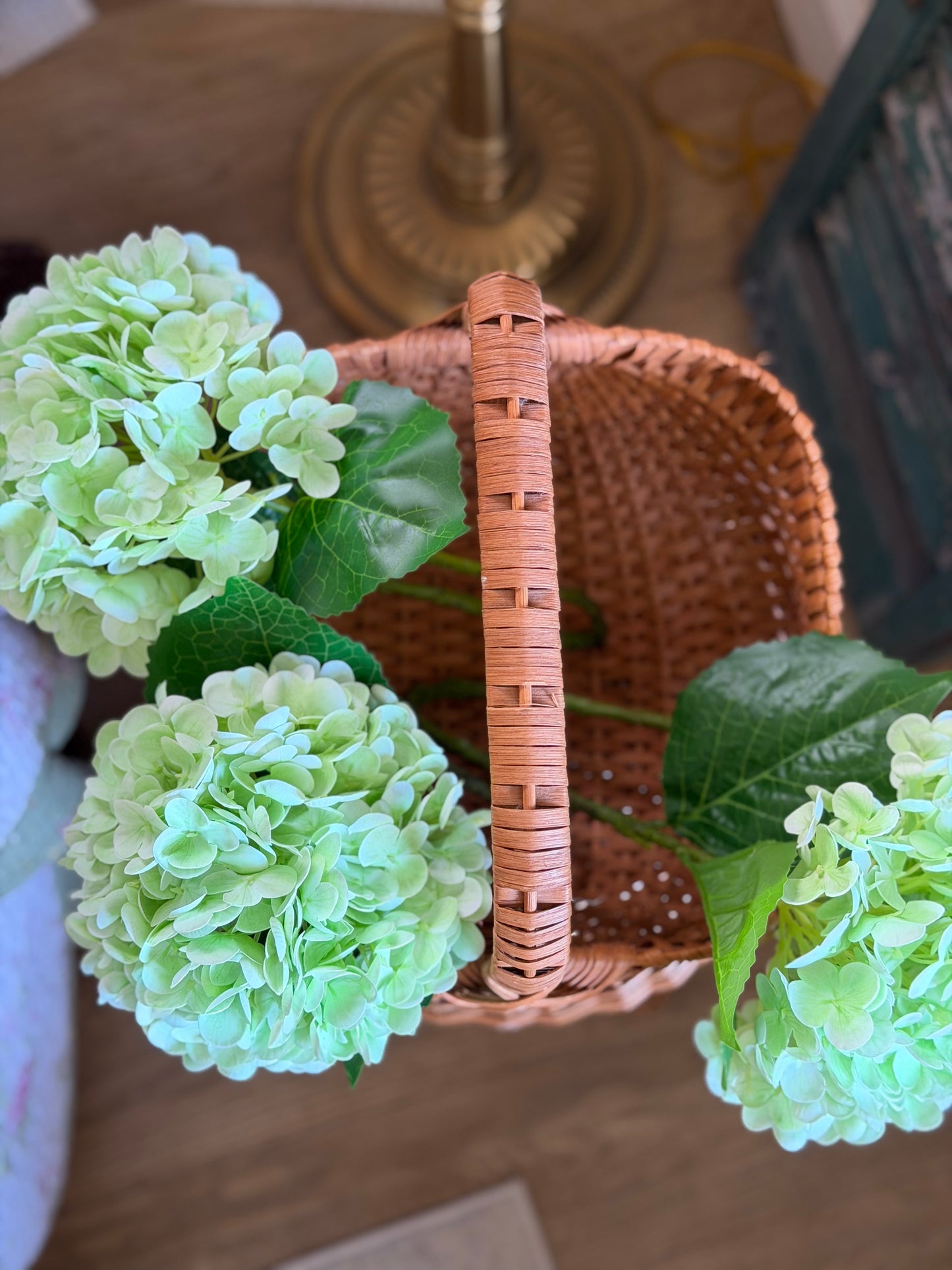 Handmade Buttocks Gathering Basket (flowers not included)