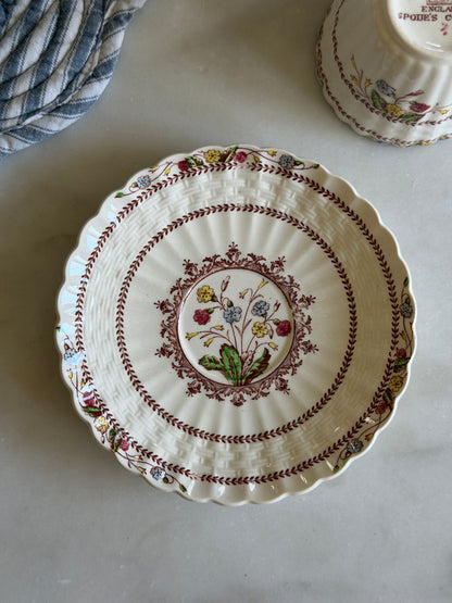 Copeland Spode Cowslip Demitasse Cup and Saucer made in England