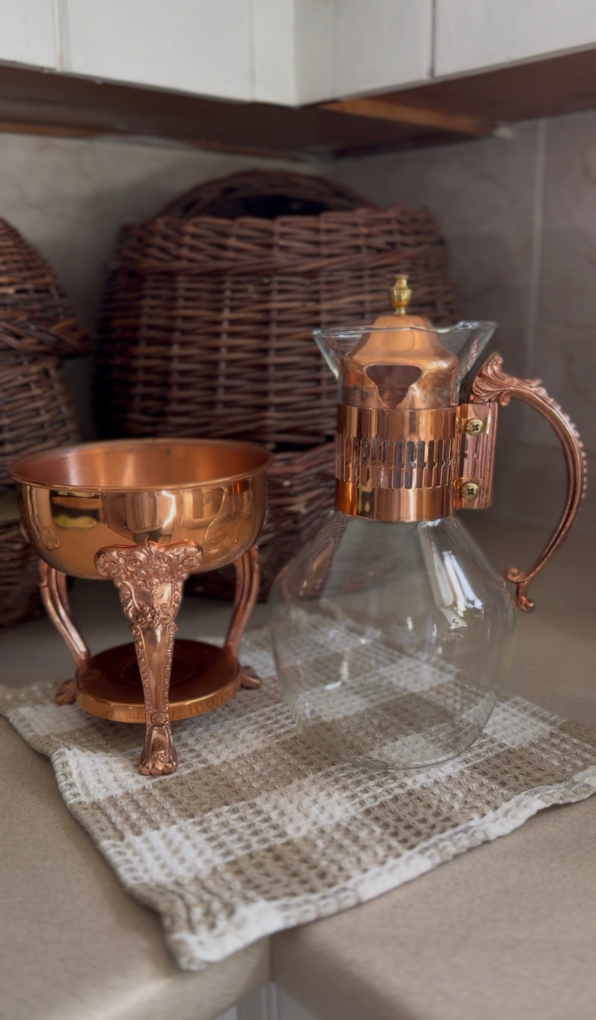 Copper Princess House Coffee Carafe