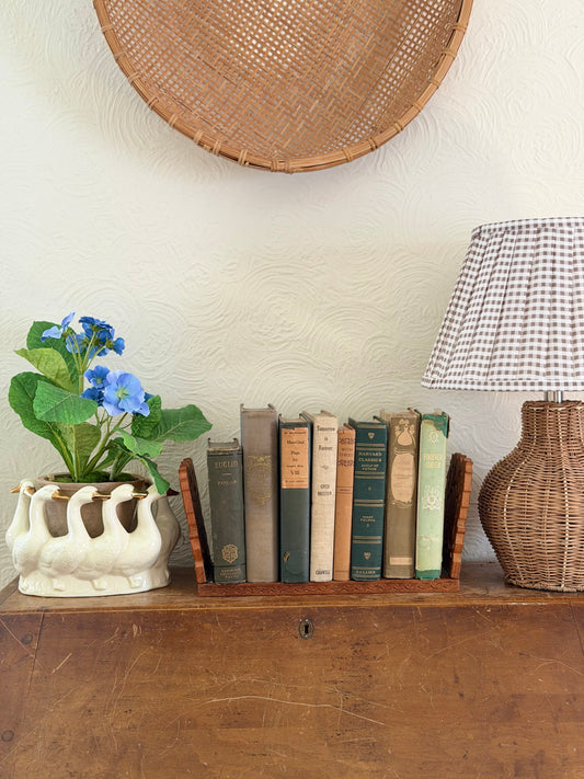 Carved Wooden Book-holder
