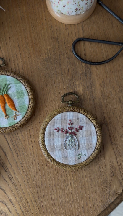 Mini Spring Embroidery Magnets (sold separately)