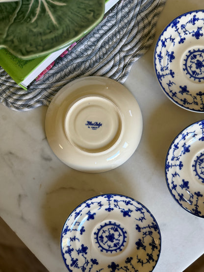 Blue Delft Saucers - (3 left)