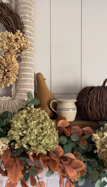 Casey Pottery Striped Stoneware Pitcher