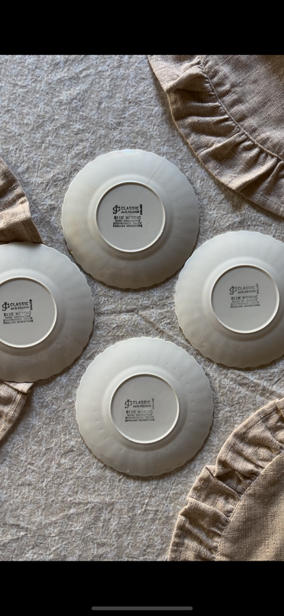 Blue Nordic Plates and Platters (sold separately)