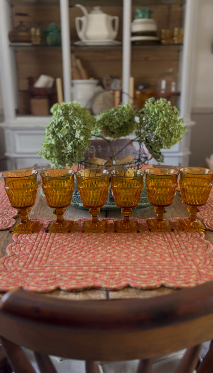 Amber Glassware (sold separately)