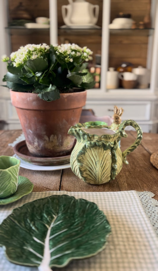Cabbage Peter Rabbit Pitcher