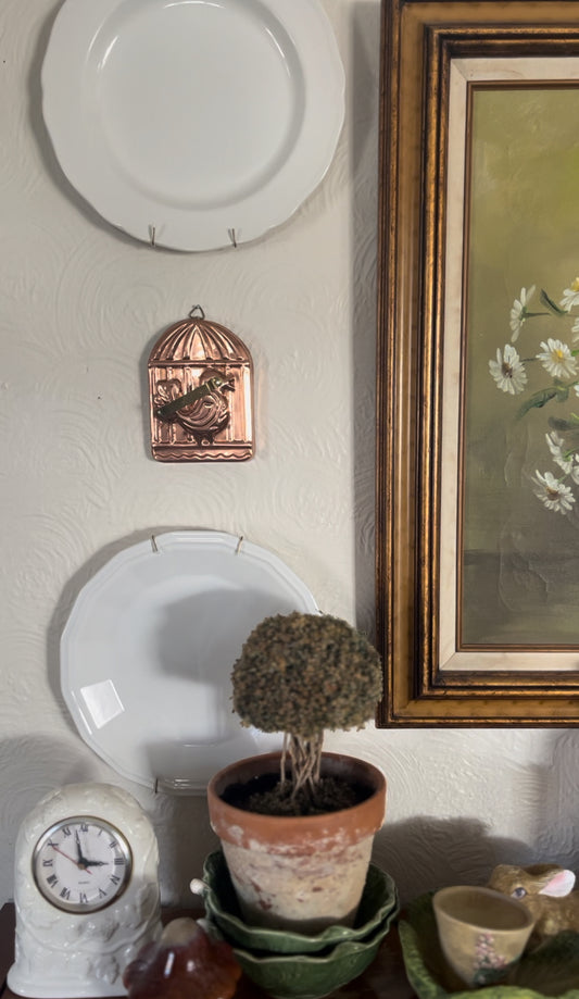 Bird in Cage Copper Mold