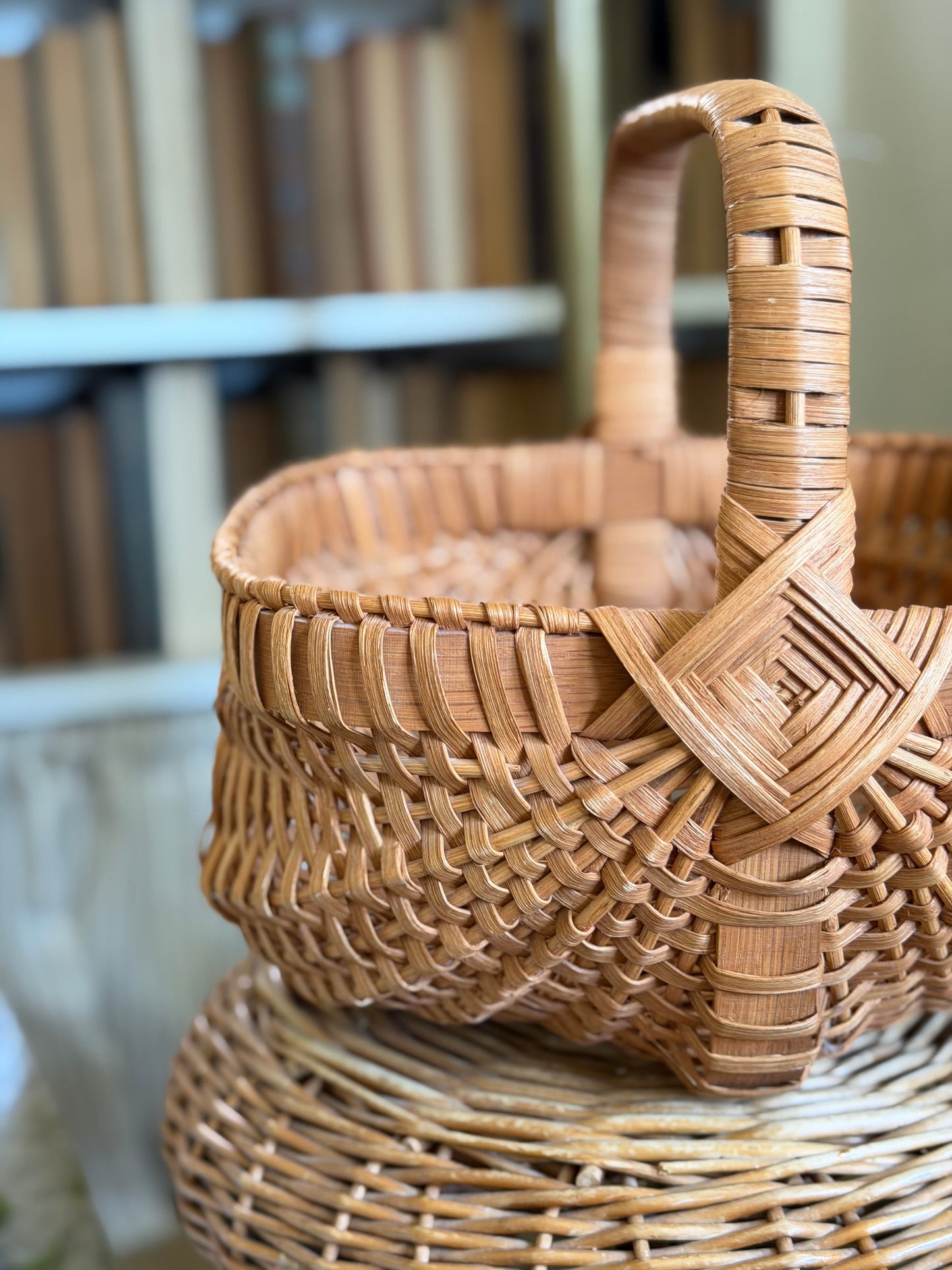 Handmade Buttocks Gathering Basket (flowers not included)