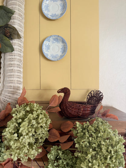 Wicker Turkey Basket