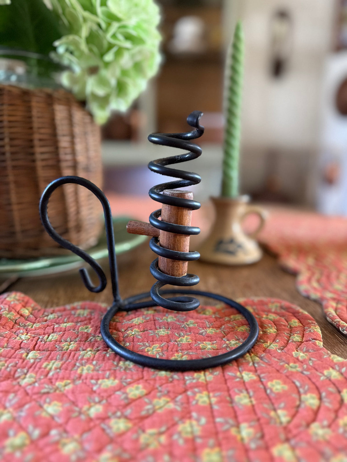 Wrought Iron Courting Candle
