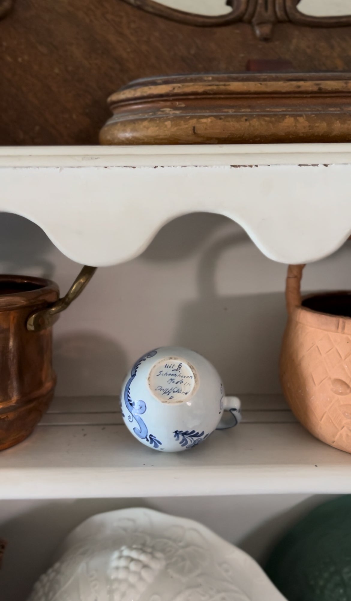Delft Mini Pitcher Vase