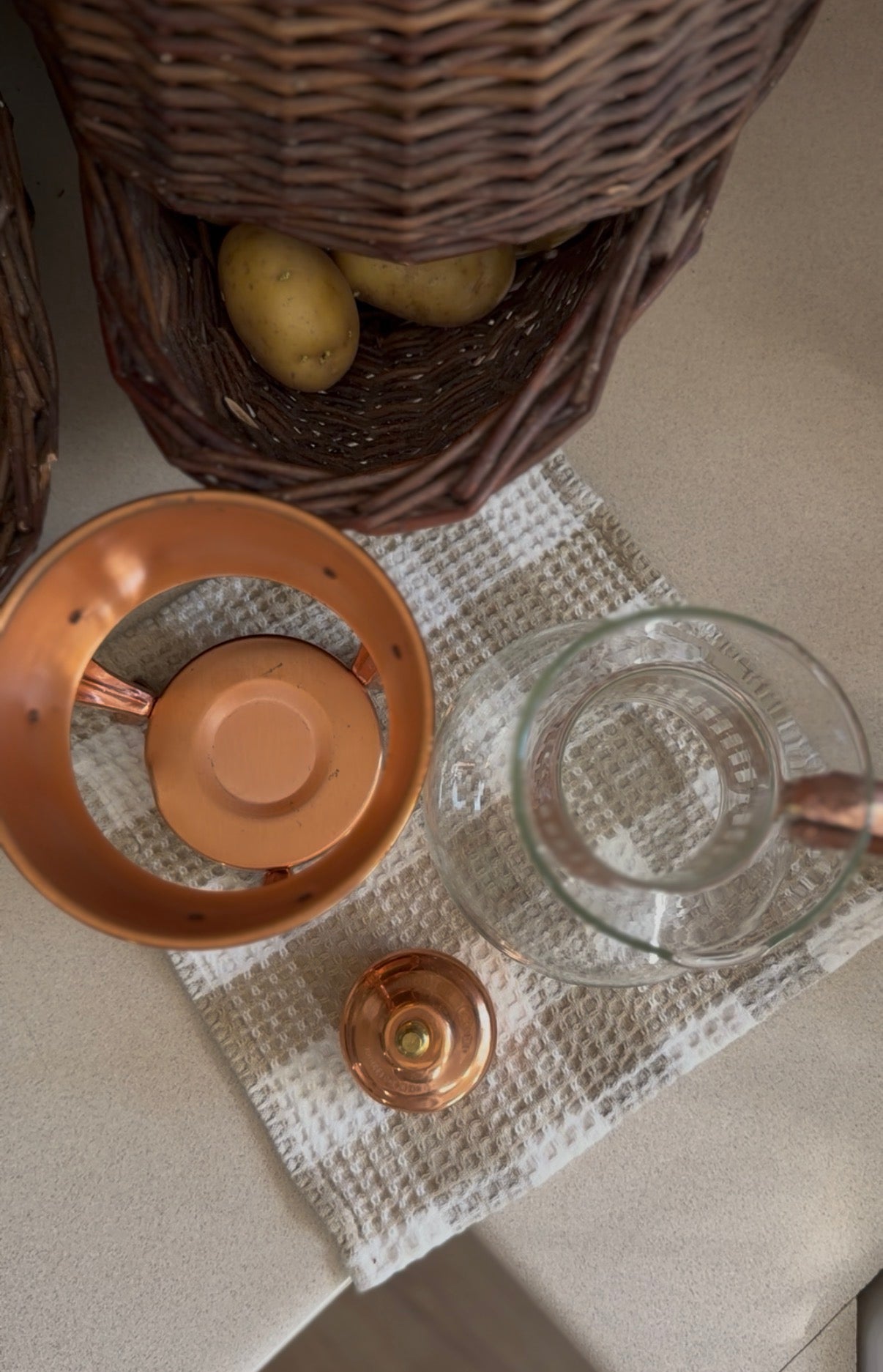 Copper Princess House Coffee Carafe
