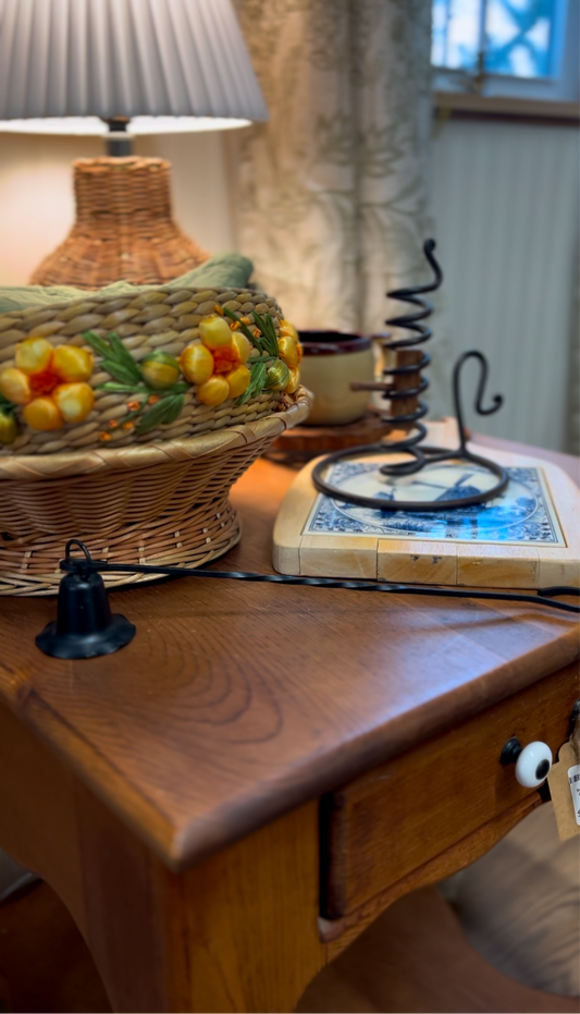 Black Twisted Candle Snuffer