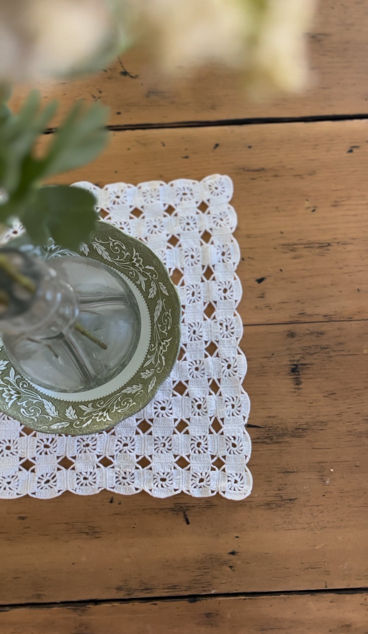 Crocheted Placemats (Sold Separately)
