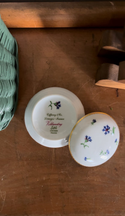Hand-painted Porcelain Trinket Boxes (sold separately)