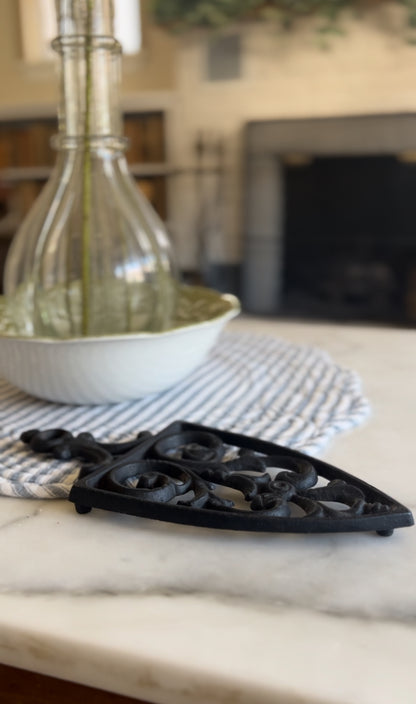 Wrought Iron Trivet (3 available, different sizes)