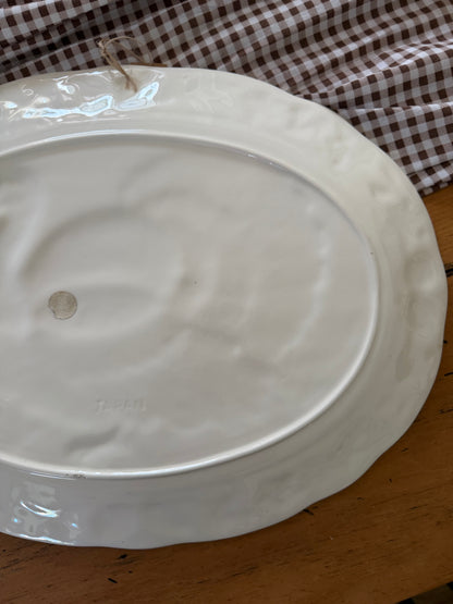 White Turkey Platter