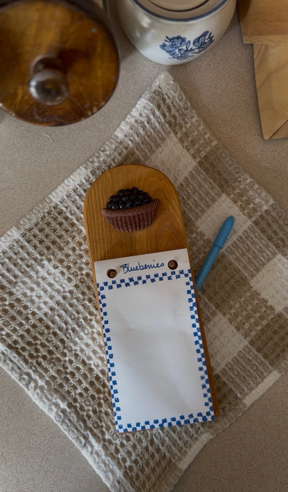 Blueberry Notepad