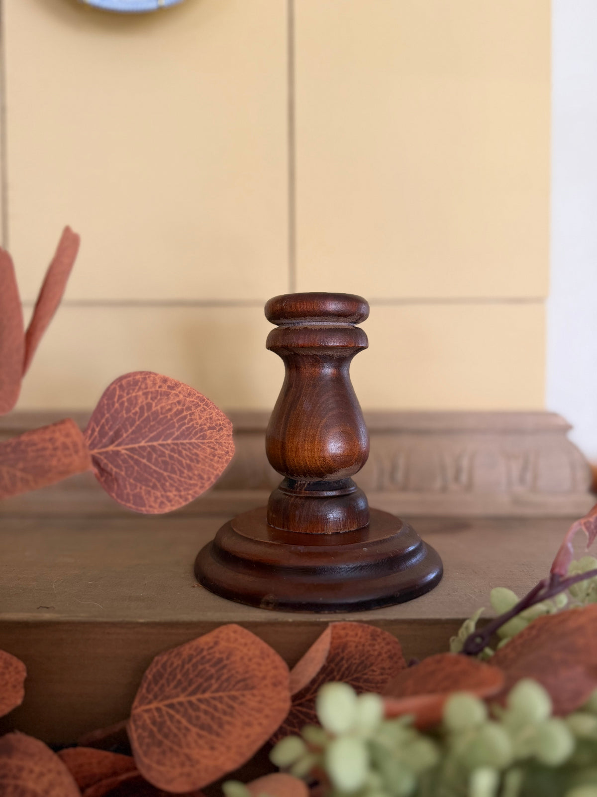 Wooden Candle Holder