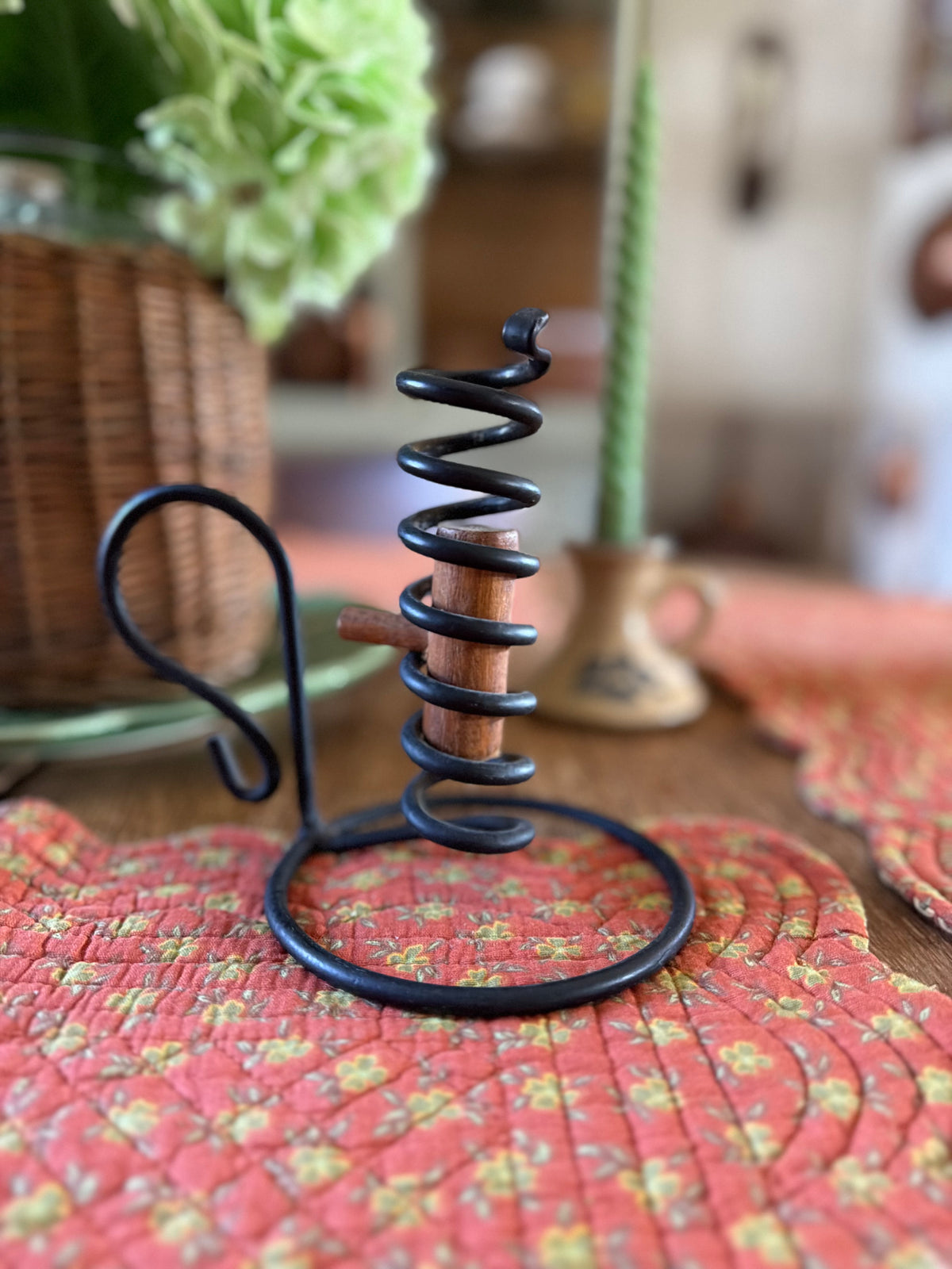 Wrought Iron Courting Candle