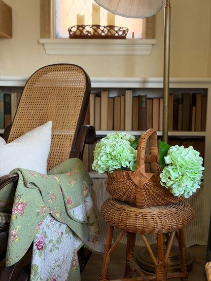 Handmade Buttocks Gathering Basket (flowers not included)