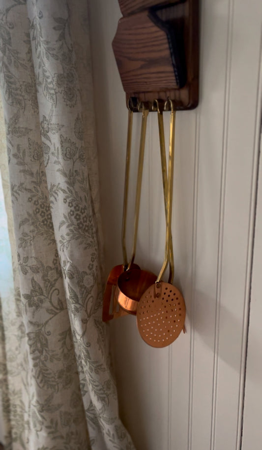 Set of 4 Copper Utensils