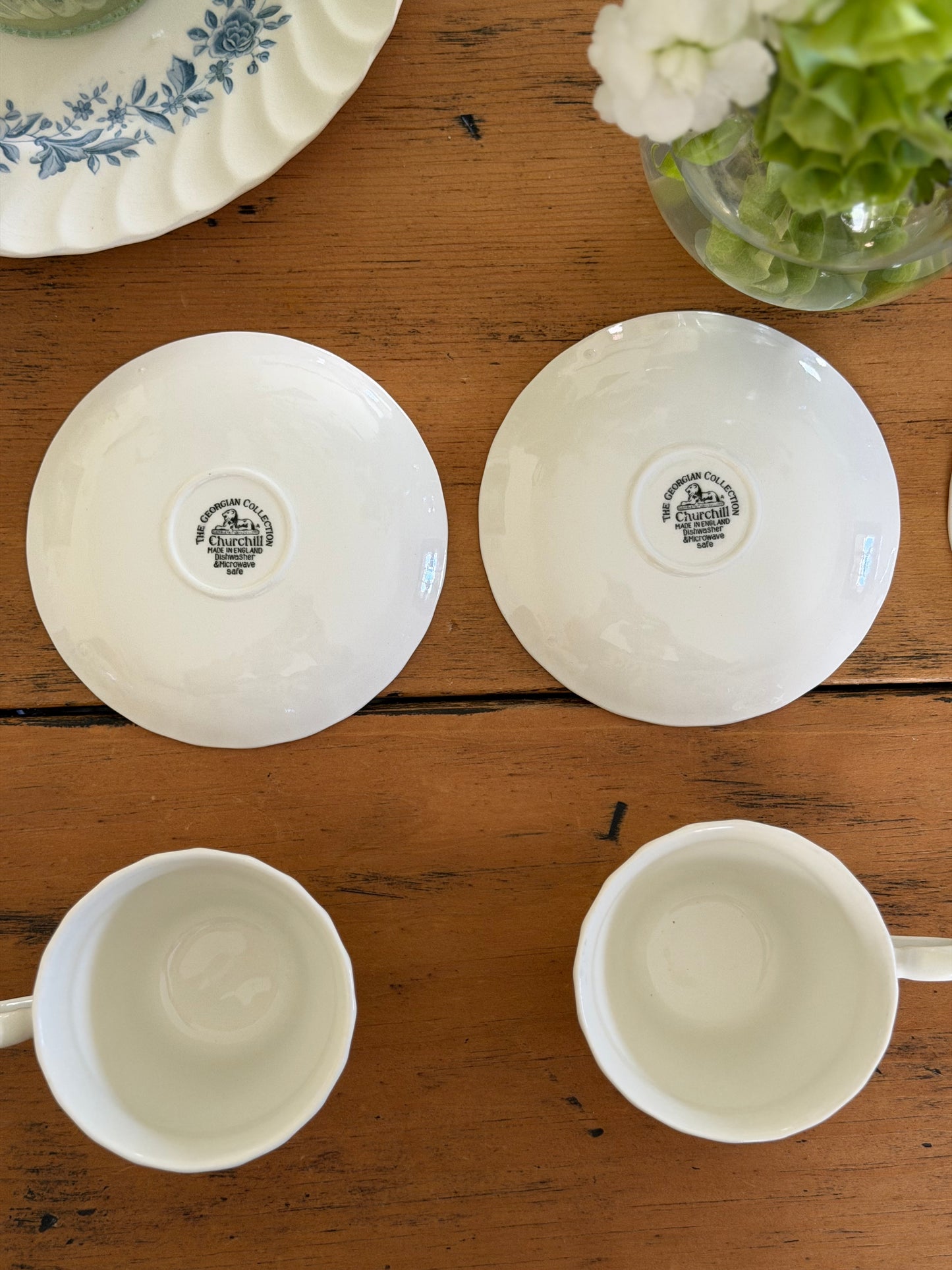 The Georgian Collection 29 piece Dinnerware Set in the "Finlandia" Pattern made in Churchill England