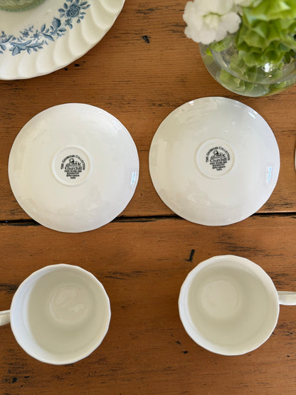 The Georgian Collection 29 piece Dinnerware Set in the "Finlandia" Pattern made in Churchill England