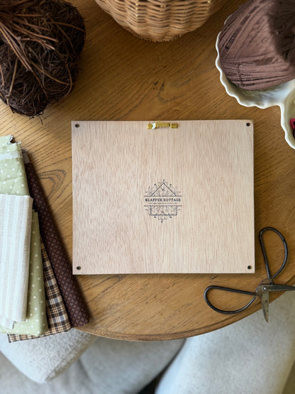 Fall Embroidered Stamps "Cozy Season" Wall Art