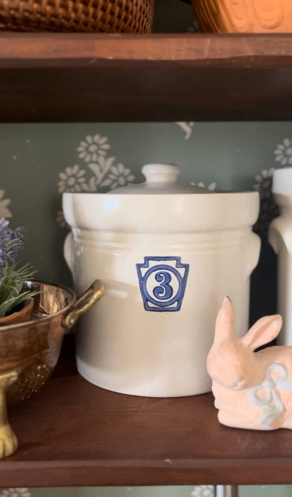 Vintage Pfaltzgraff Number 3&4 Canisters (sold separately)