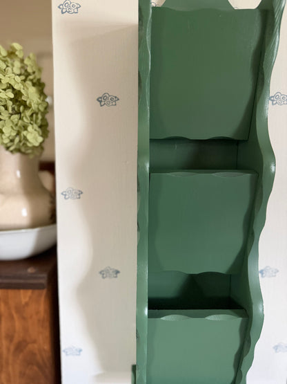 Wooden Wall Mail Organizer