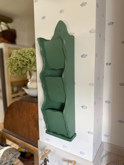 Wooden Wall Mail Organizer