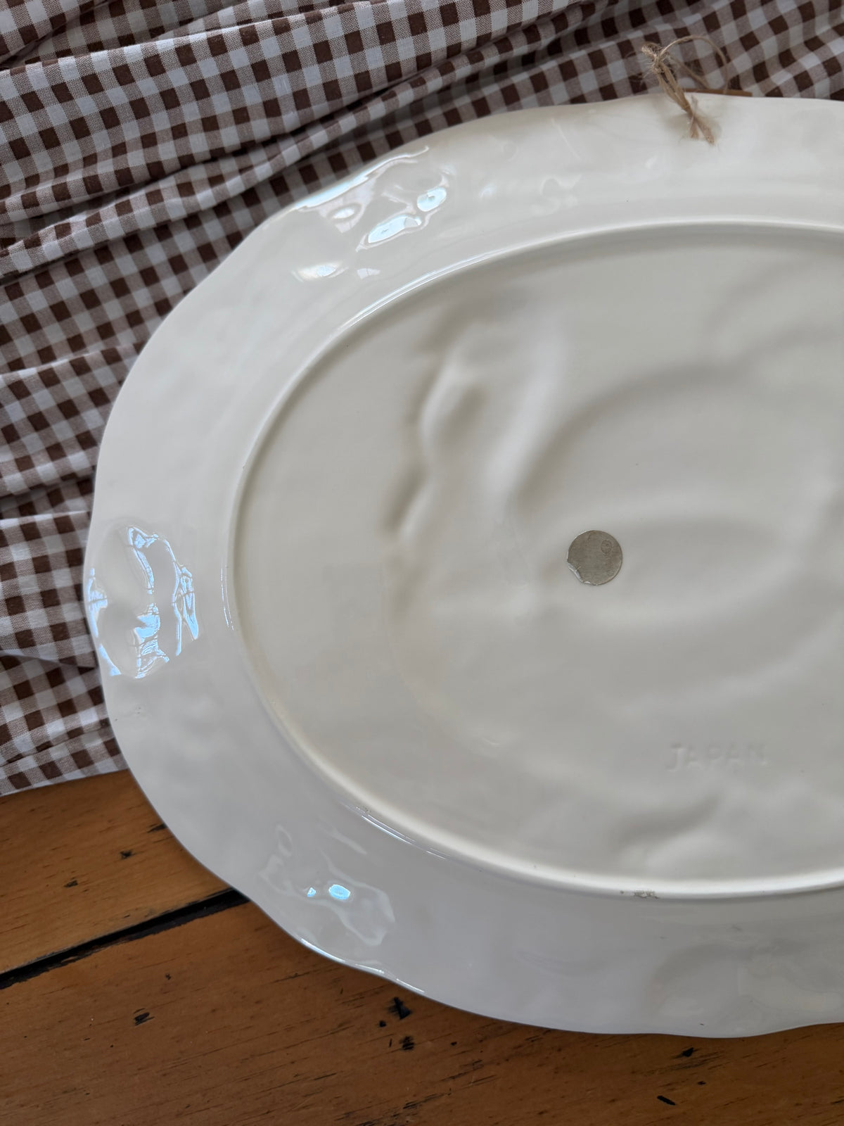 White Turkey Platter