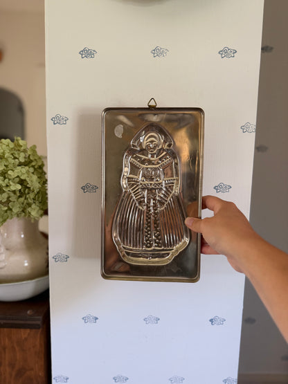 Dutch Woman Copper Mold