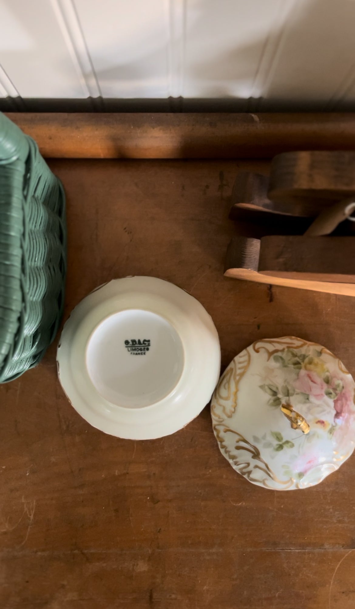 Hand-painted Porcelain Trinket Boxes (sold separately)