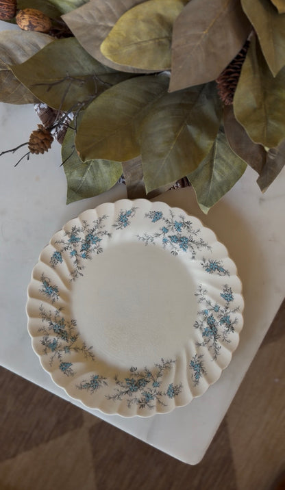 Blue Floral Dishes made in England (sold separately)