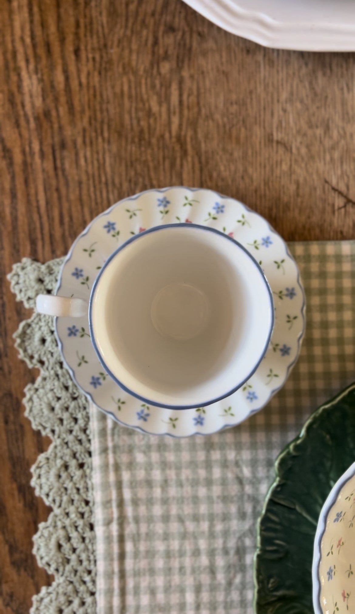 Melody Pattern Johnson Bros China made in England (plates, bowls, teacup, and pitcher sold separately)