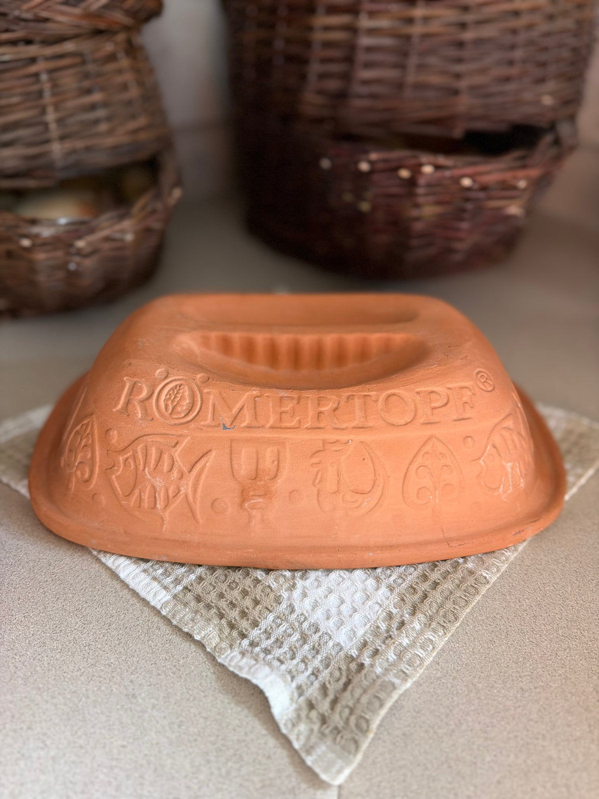 Romertopf Terra Cotta Baker Made in Germany