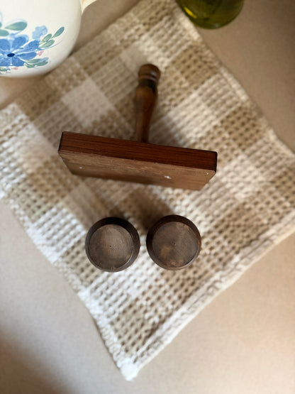 Wooden Salt and Pepper Shaker Set