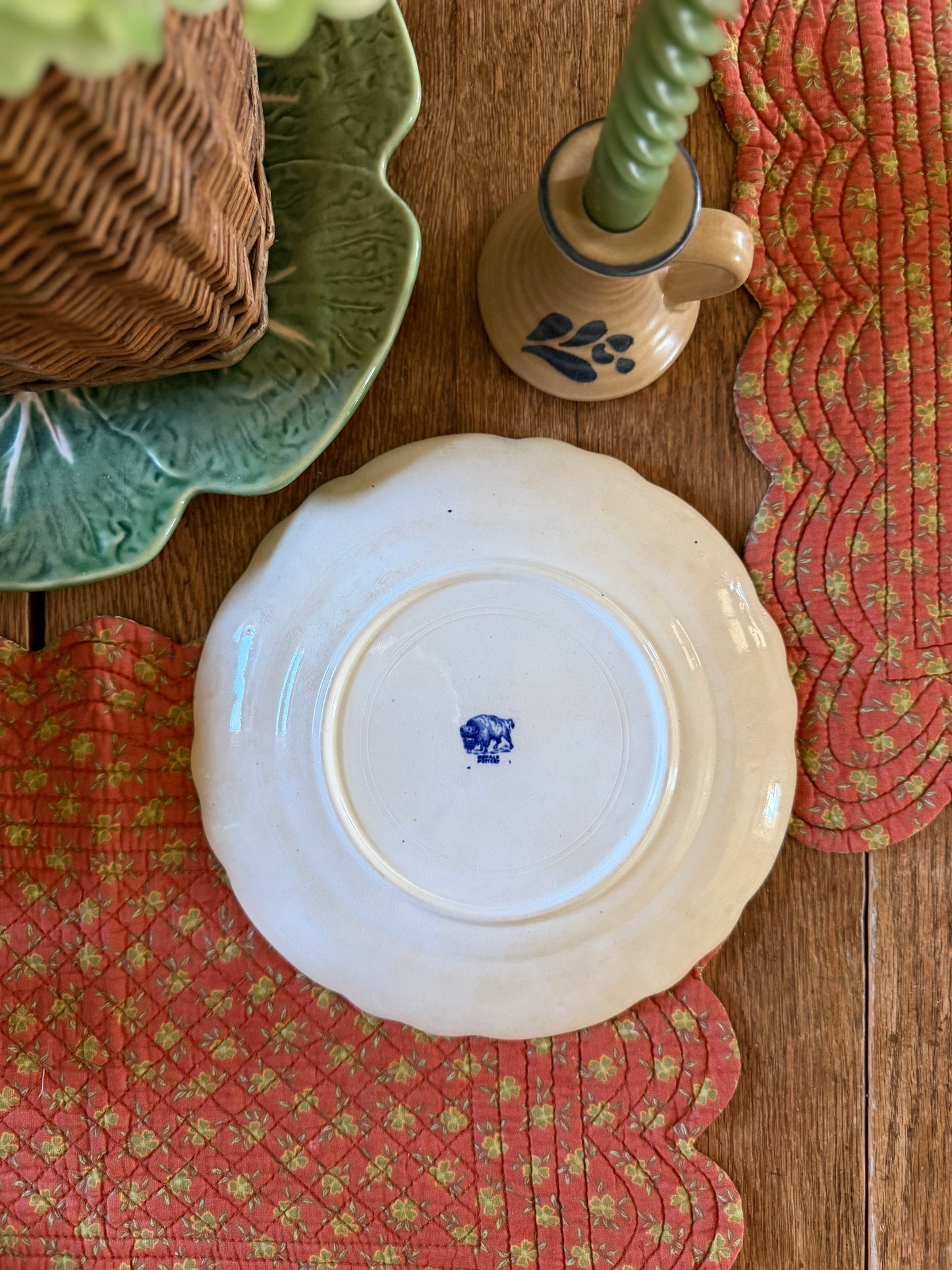 Buffalo Pottery Dinner Plate (4 available)