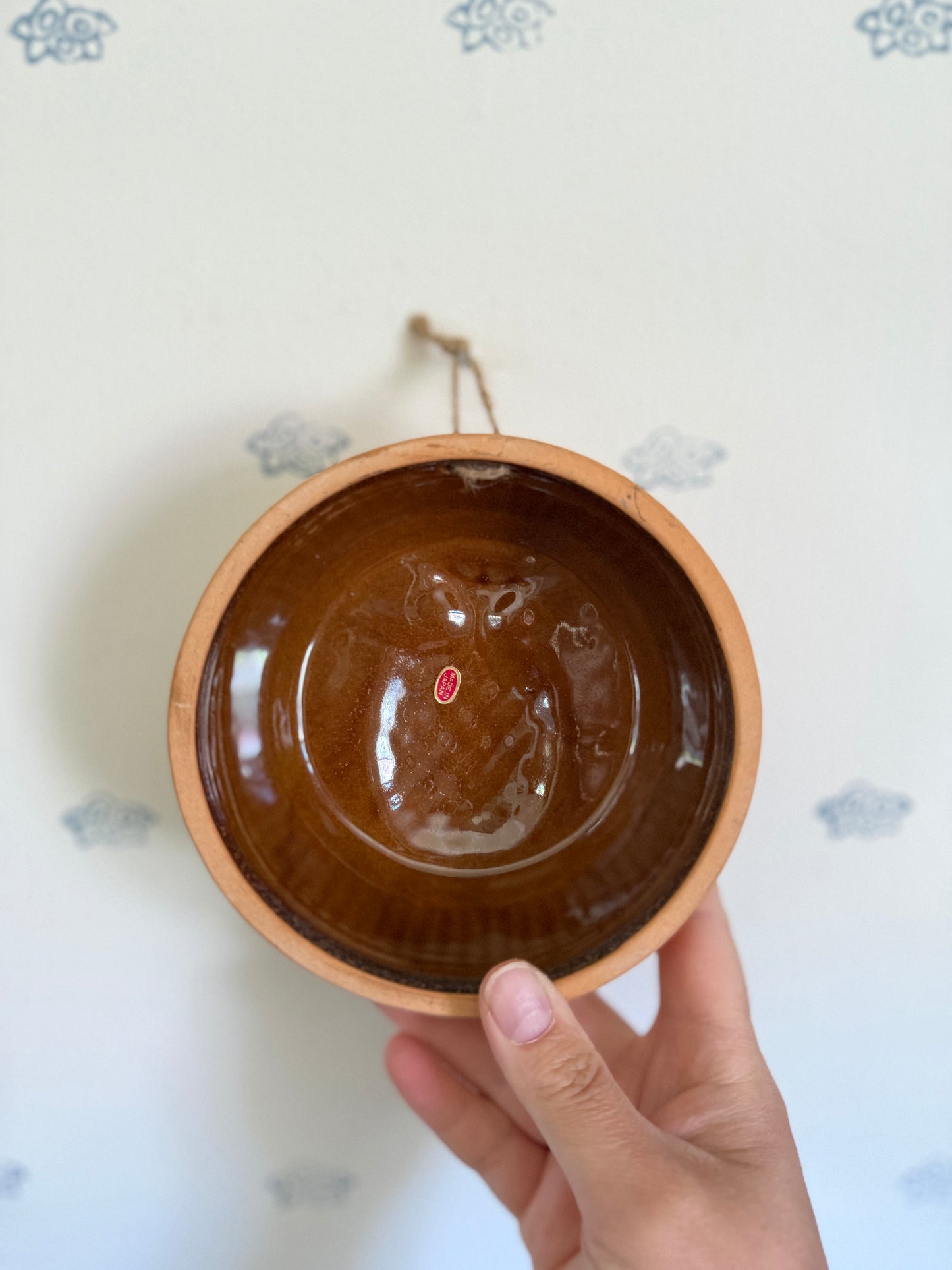Terra Cotta Pineapple Wall Hanging