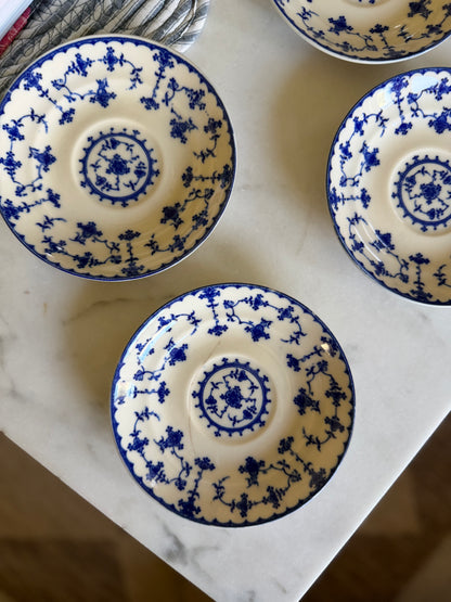 Blue Delft Saucers - (3 left)