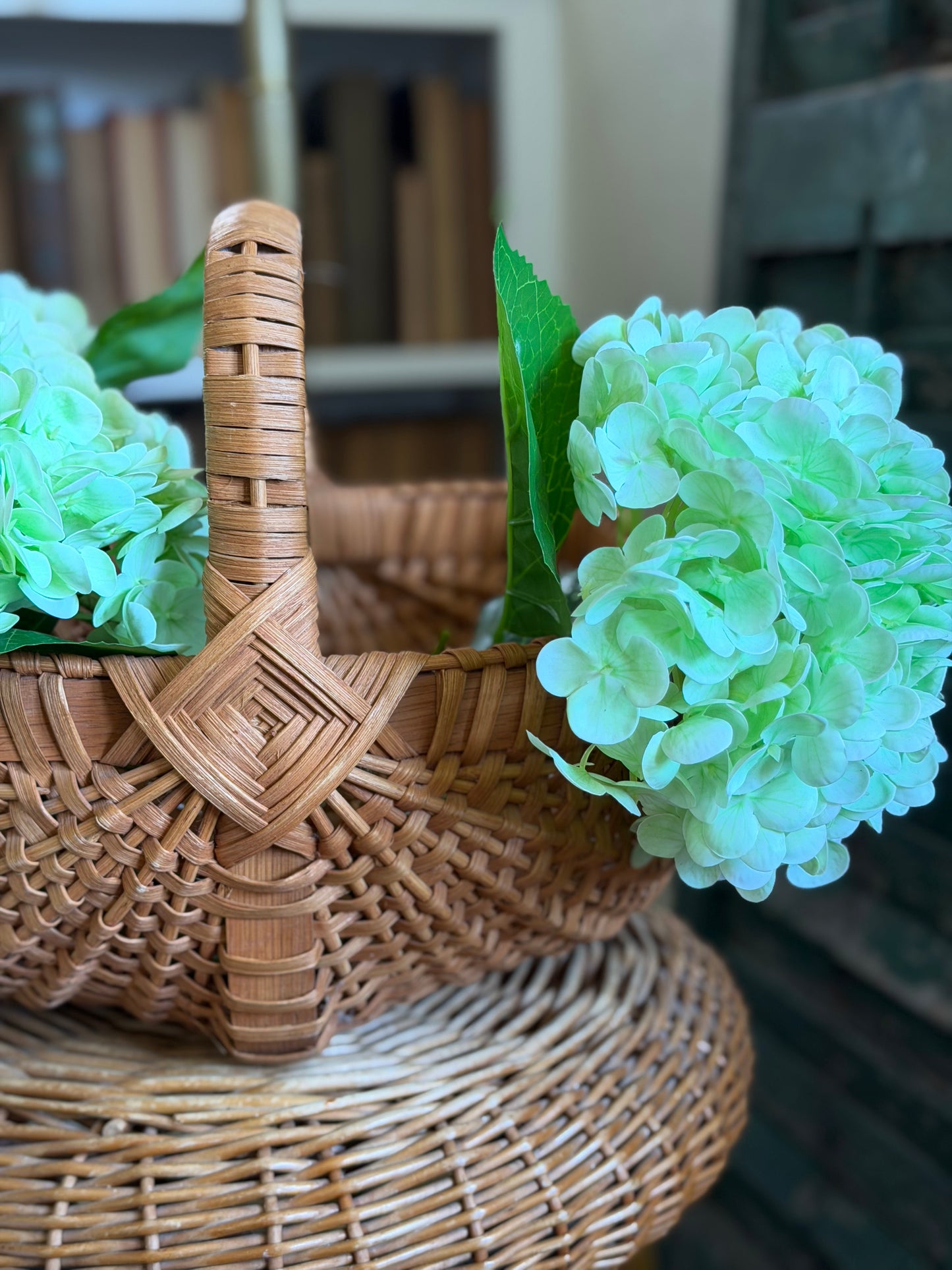 Handmade Buttocks Gathering Basket (flowers not included)
